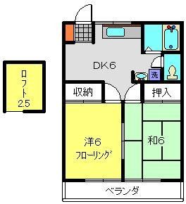 グレースハイツIの間取り