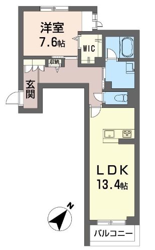 シャーメゾン北上尾の間取り