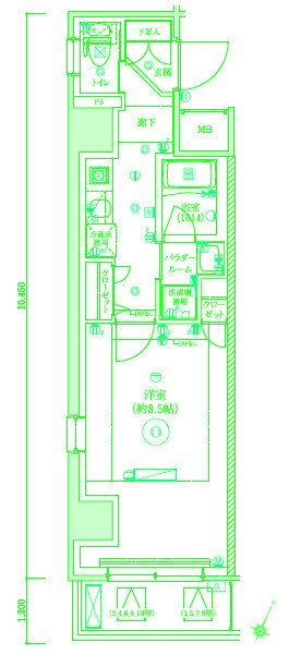 ＬＥＸＥ　ＡＺＥＳＴ横濱関内の間取り