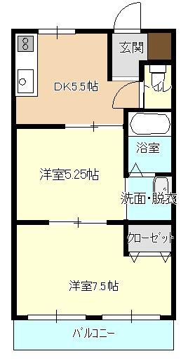 コーエー幸の間取り