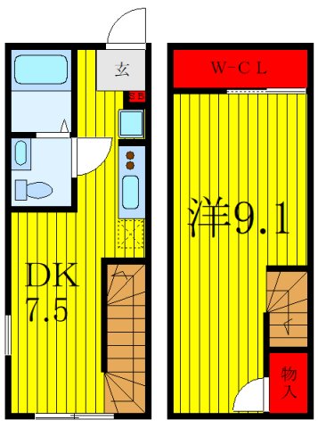 ヒルズコート桜丘の間取り