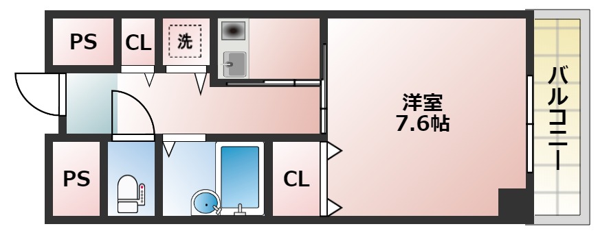 ウエストビラITOの間取り