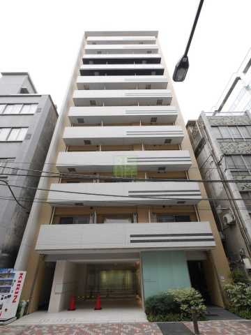 【中央区日本橋大伝馬町のマンションの建物外観】