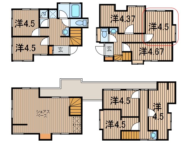 醸す家の間取り