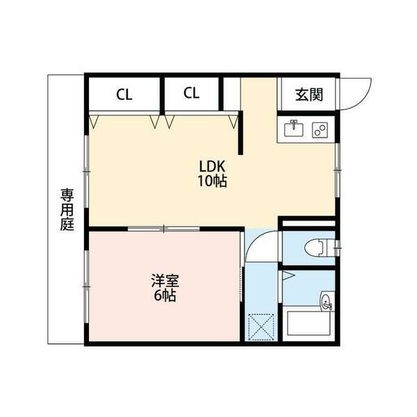 フジハイツの間取り