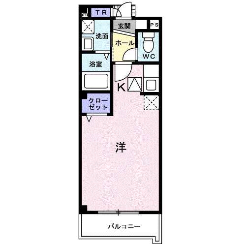 フラン淀川の間取り