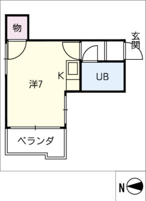 大豊マンションの間取り