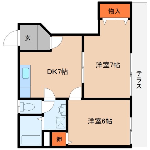 ファミーユ・ドゥーの間取り