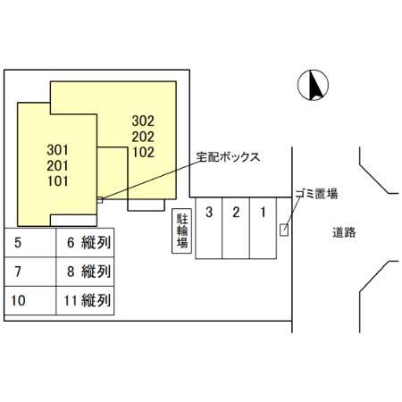 【Ｄ－ＲＯＯＭ和歌山四番丁の駐車場】