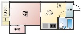 コーポあおき2の間取り