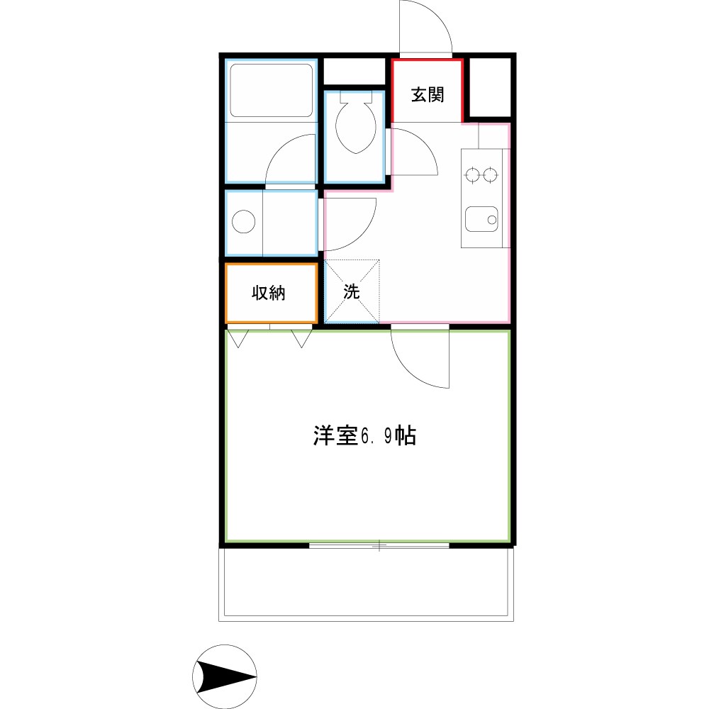 asCabin‘sの間取り