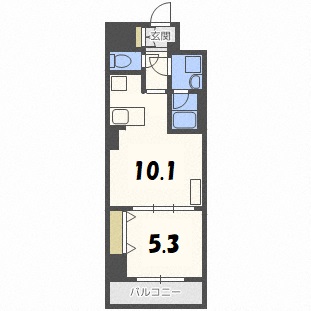 ビッグパレス南５条の間取り