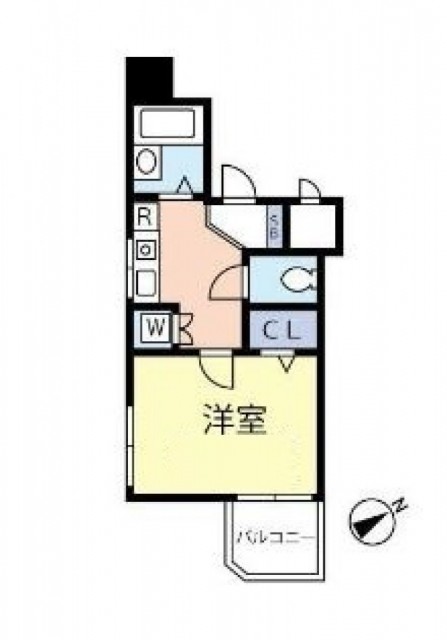 品川区大井のマンションの間取り