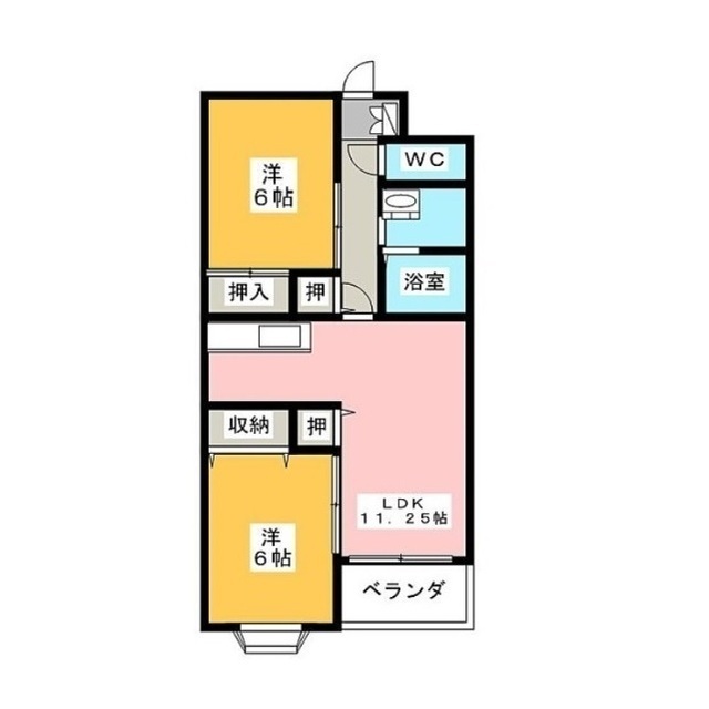 マンションピープルの間取り