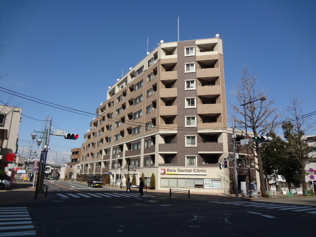 【八王子市千人町のマンションの建物外観】