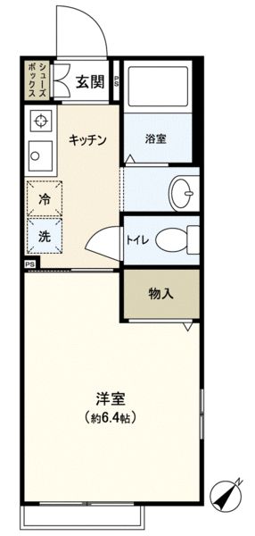 デグニティ高洲の間取り