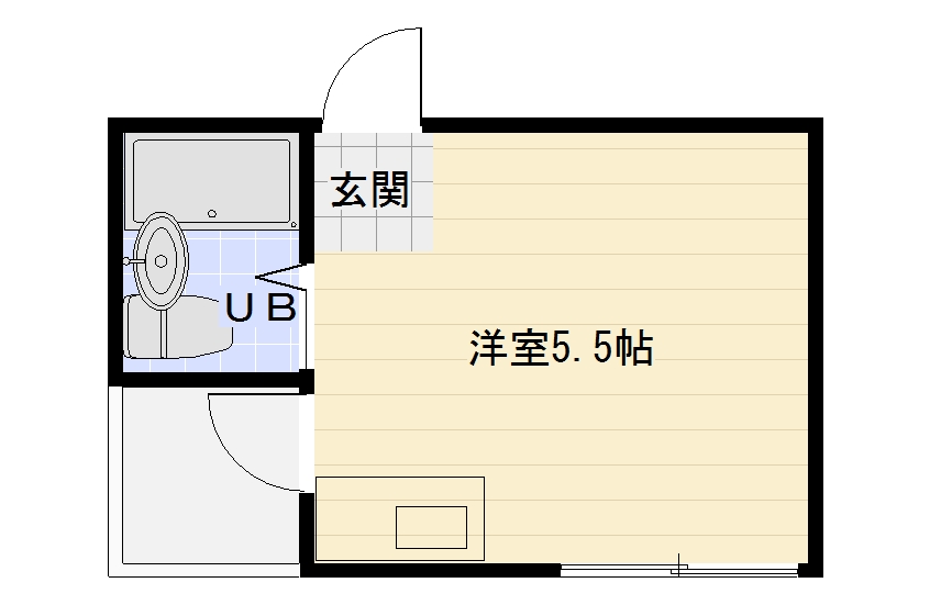 ベルメゾンIIの間取り