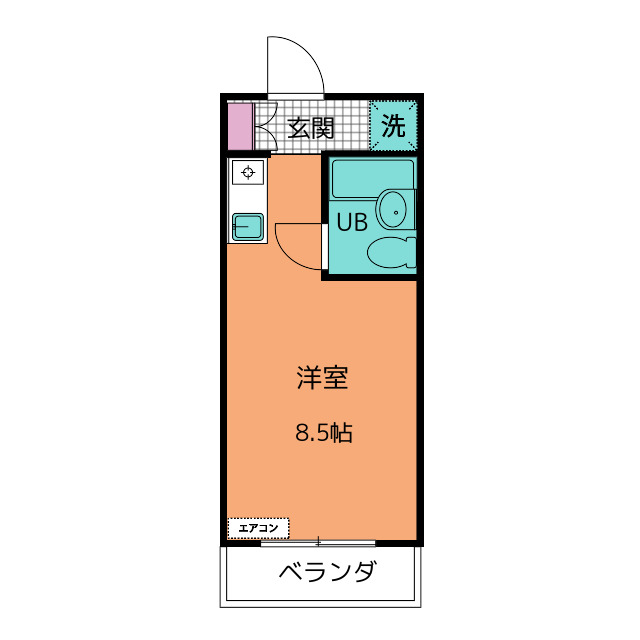 ＮＯＲＴＨ　ＷＩＮＧの間取り