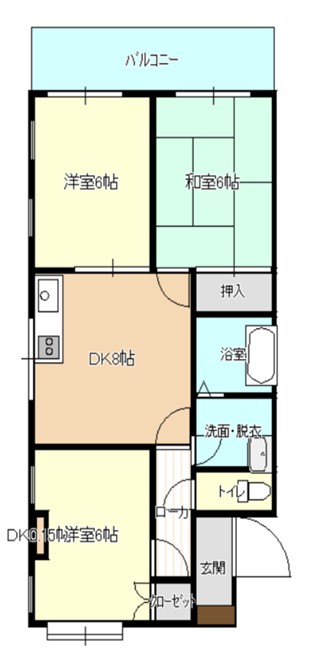 ア・モン・クールの間取り