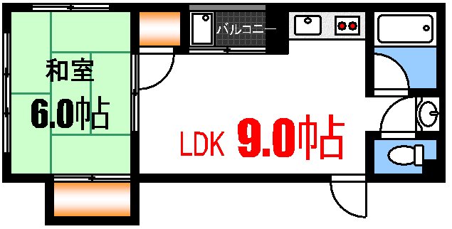 広島市東区二葉の里のマンションの間取り