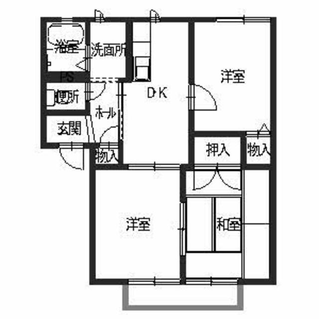 ベルコートの間取り