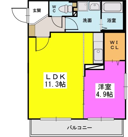 ステラ　フォレストの間取り