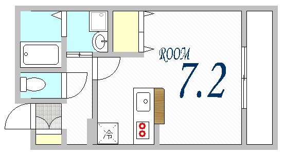 パークサイド一番館の間取り