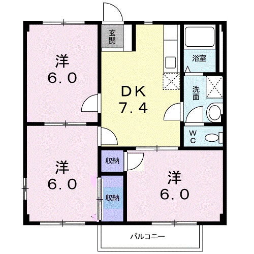 ＣＯＭＯの間取り