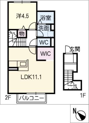 サニーホームズ２１の間取り