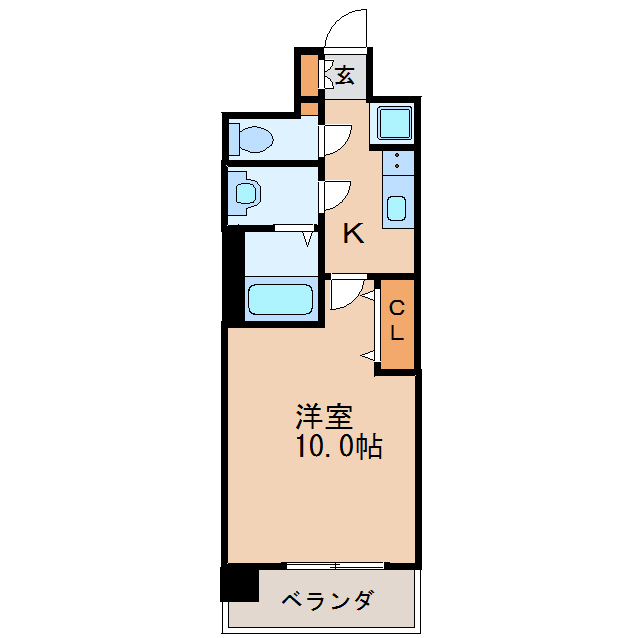 プレサンス丸の内フォートの間取り