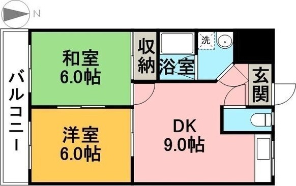 サンシャイン平和の間取り