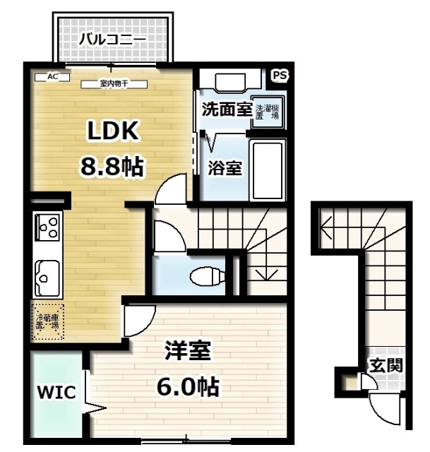 【グランシャリオ正道の間取り】