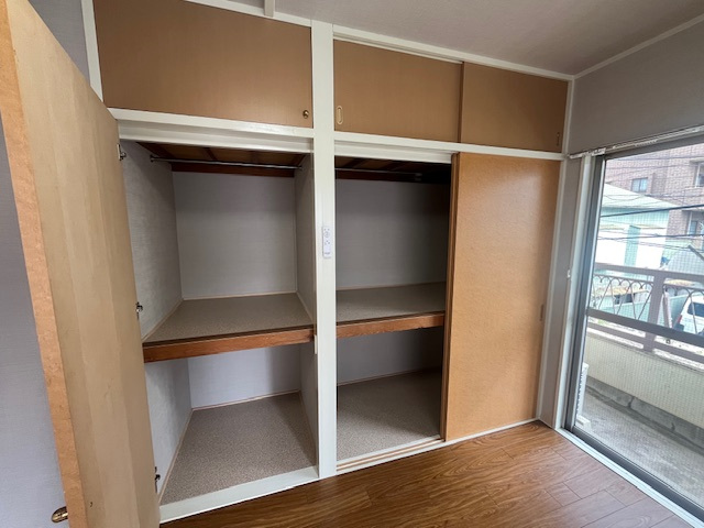 収納　収納力のあるクローゼット