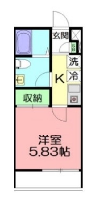 DEN三郷中央の間取り