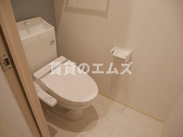 D room東那珂のトイレ写真