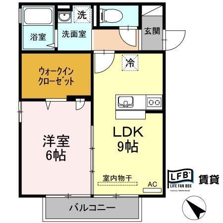 ル　レーブの間取り