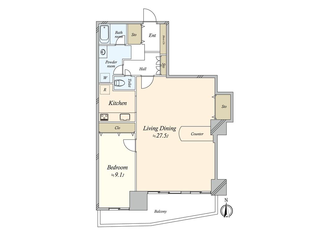ザ・シーン城北アストロタワー_間取り_0