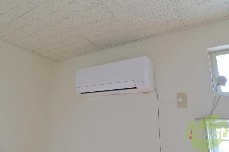 その他設備　お部屋にはエアコンもちゃんと設置済みです