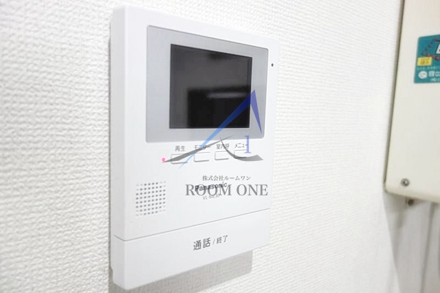 セキュリティ　モニター付インターホンです。