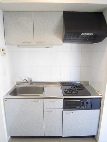 キッチン　グリル付き二口ガスコンロ