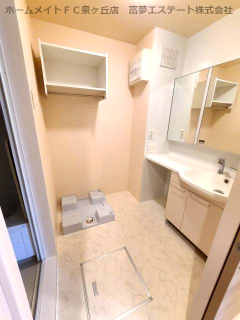 洗面設備　※イメージ　同物件・別号室の写真です