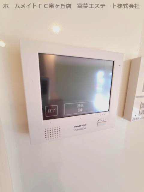 セキュリティ　TVインターホン　※イメージ　同物件・別号室の写真です