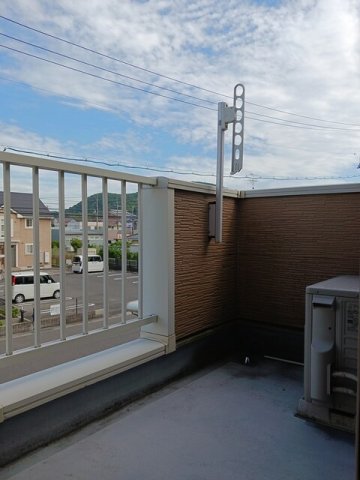 バルコニー　バルコニー付きです