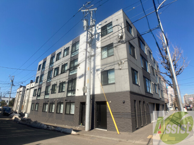 建物外観　札幌市北区新琴似６条「ＰＲＩＭＥＣＯＵＲＴ麻生」