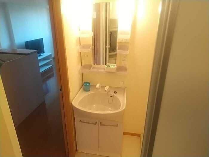 洗面設備　※別号室の写真です