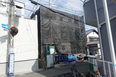 セキュリティ　建築中