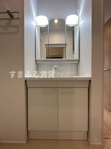 洗面設備　同仕様　同施工会社　洗面所