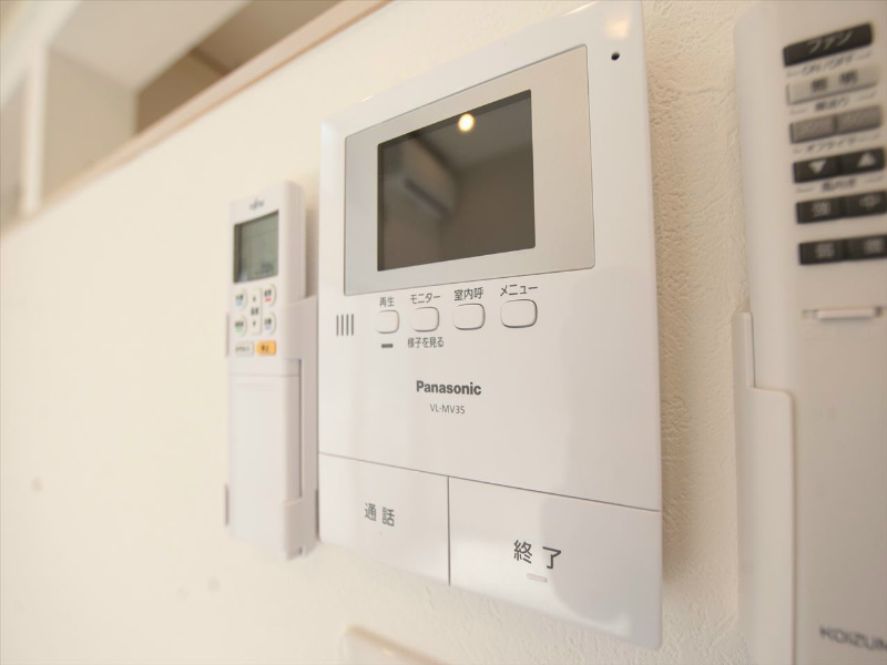 セキュリティ　ＴＶモニター付インターホン