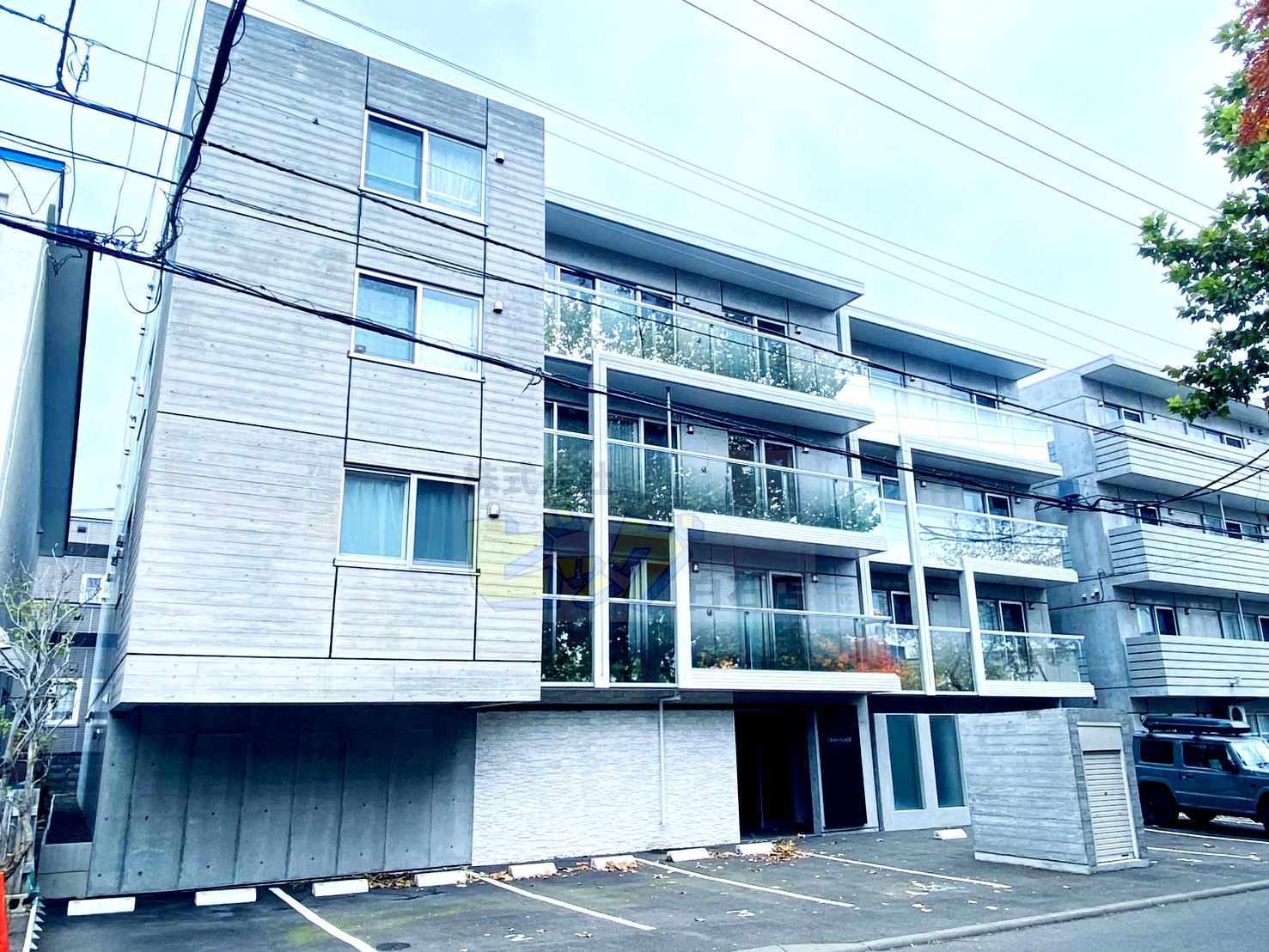 建物外観　都市ガス＆Ｗｉ－Ｆｉ対応ネット無料採用のマンションです♪