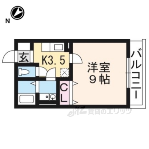 ブルージュ3の間取り写真